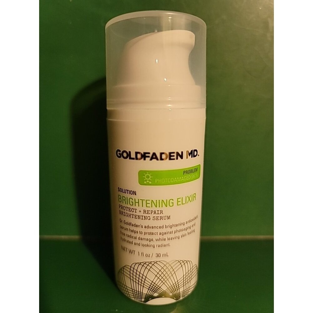 Goldfaden MD Brightening Elixir - Protect + Repair Brightening Serum 1oz NEW
